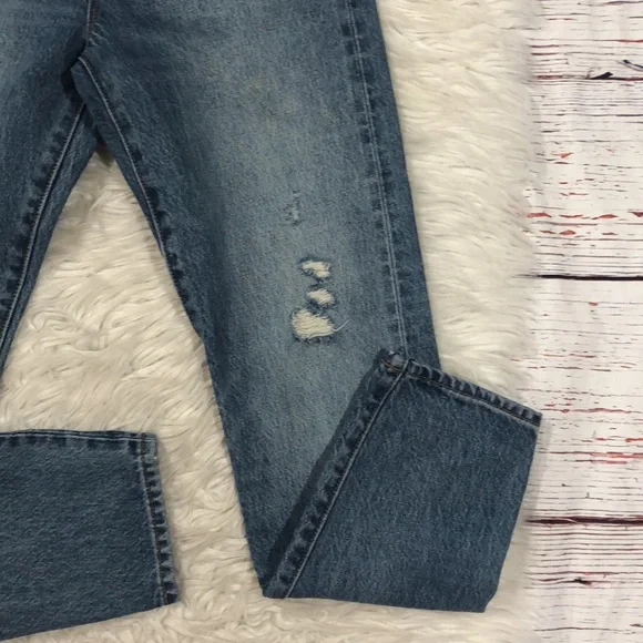 Levi's White Oak Cone Denim Wedgie Icon Foothills Button Fly High Rise Jeans - Picture 5 of 16